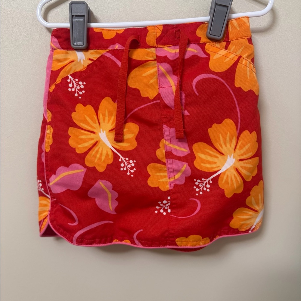 GAP Toddler Hibiscus Floral Skirt • Size 4